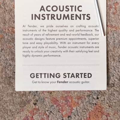 Fender California Standard Redondo Acoustic Guitar - 3-Color Sunbrst image 14