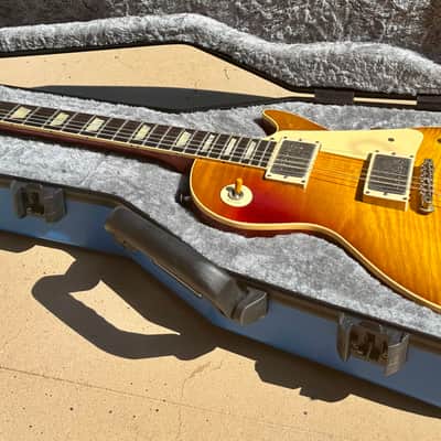 Gibson Custom Shop Murphy Lab Jason Isbell “Red Eye” '59 Les Paul Standard Reissue 2024 - Red Eye Burst image 1