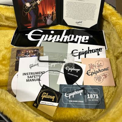 Epiphone Joe Bonamassa 1959 Les Paul Custom (2025) - Antique Ebony #26562 with Original Hard Case image 8