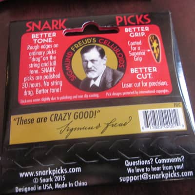 Snark Picks Sigmund Freud's Celluloids "No Slip" Grip 12-Pack Buy 2, Get 1 Free! 70C image 2