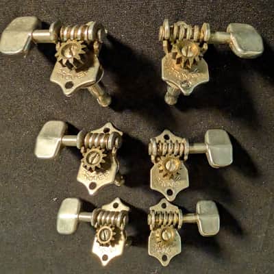 Grover Sta-Tite Tuners for 60's-70's Martin - Nickel image 1