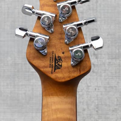 Ernie Ball Music Man Luke 4 HH - Black Sparkle image 9