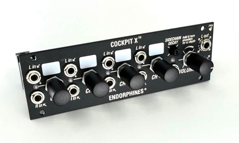 鍵盤楽器 ENDORPHIN.ES COCKPIT 1U Black Endorphin.es Cockpit X 1U