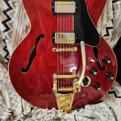 Gibson ES-345TDSV Stereo 1968 - Cherry w/Factory Bigsby image 4