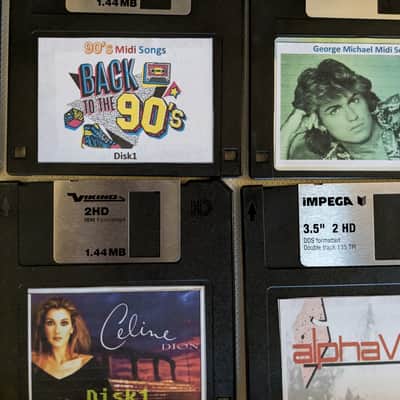 Midi Songs Floppy Disk Collection image 4
