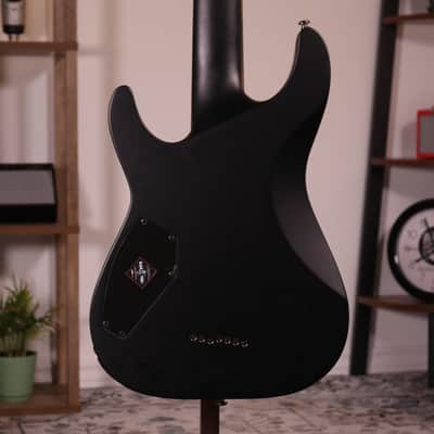 Schecter Hellraiser C-7 Passive - Rosewood Fingerboard, Black, B-Stock image 18