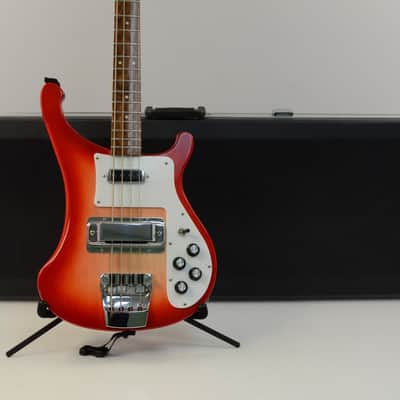 2017 Rickenbacker Model 4003S Stereo Bass Guitar - Fireglo w/ OHSC image 3