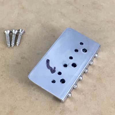 Vintage Fender 70s Tele Deluxe Bridge Thinline Hardtail Original 011032 Saddles 52.8mm String Spacing image 4