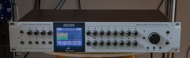 Antelope Audio Goliath Thunderbolt / USB / MADI Audio Interface 2010s - Silver image 1