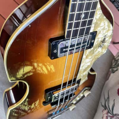 1970 Hofner 500/1 Violin Bass - Excellent image 3