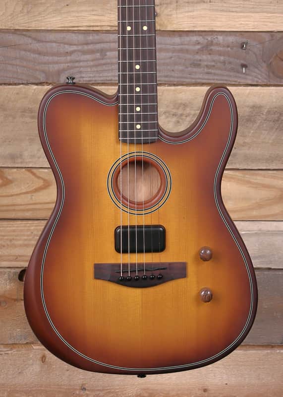 Fender Acoustasonic Standard  Telecaster Honey Burst