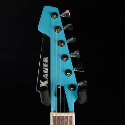 Used Kauer Guitars Gripen with Kauerbuckers - Faded Seafoam image 6