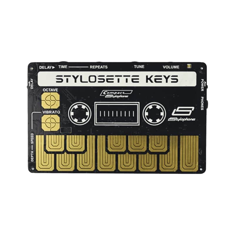 Dübreq Stylophone Stylosette Touch Keyboard Cassette Synthesizer image 1