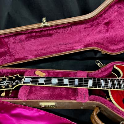 Gibson Les Paul Custom Florentine Plus Custom Shop USA 1997 - Cherry Red image 3