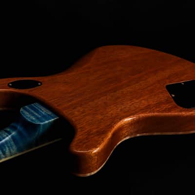 PRS USA Paul Reed Smith McCarty 594 Semi-Hollow Wood Library "Faded Blue Jeans + Ebony" (2021) image 24