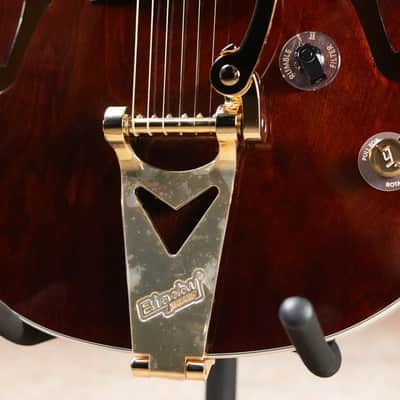 Gretsch Limited Edition Abbey Road Studiomatic Hollow Body with Bigsby Electric Guitar - Classic Walnut Stain with Hardshell Case image 10