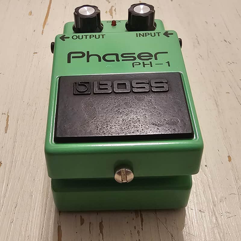 Boss Phasor PH-1 Silver Screw Long Dash 1979 Serial # 8500 | Reverb
