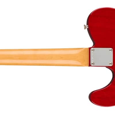 Fender American Vintage II 1963 Telecaster Electric Guitar, Rosewood Fingerboard, Crimson Red Transparent w/ Case image 6