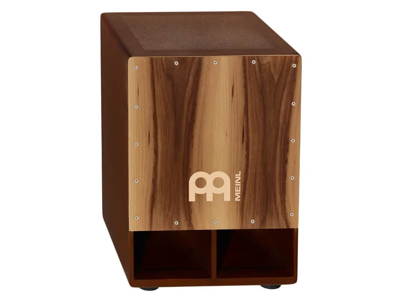 Meinl SUBCAJ5-WN Jumbo Bass Subwoofer Cajon w/ Walnut Frontplate image 1