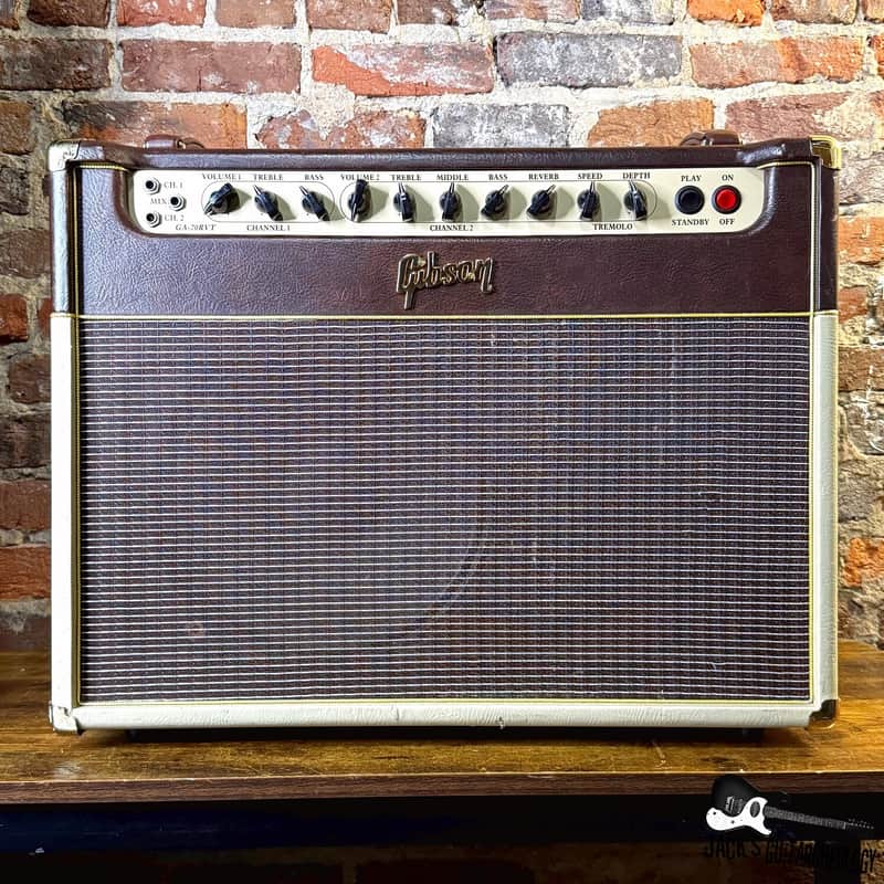 Gibson GA-20RVT Combo Amp (2010s - Brown / Cream) image 1