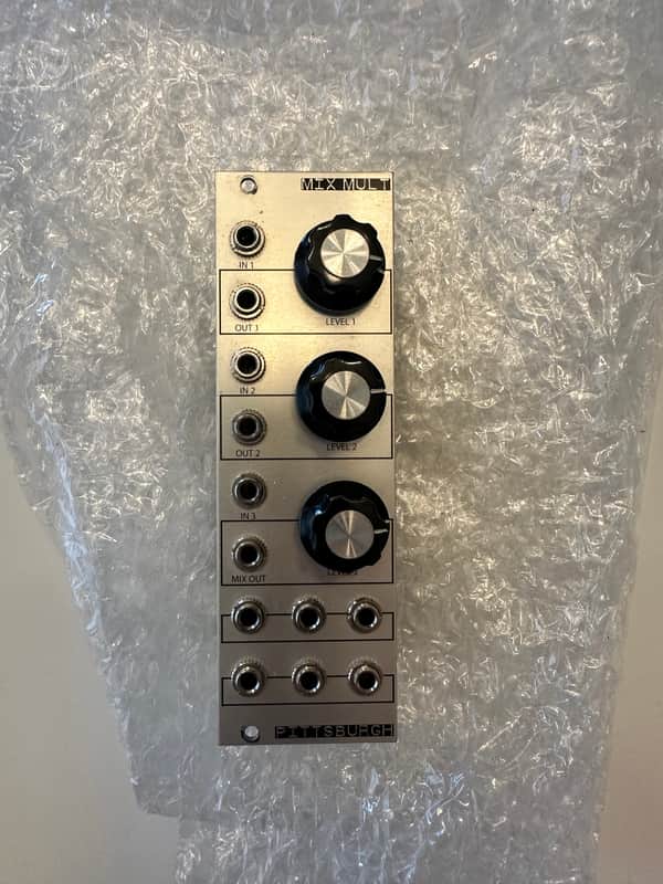 Pittsburgh Modular Mix Mult Utility Module 2010s - Silver image 1