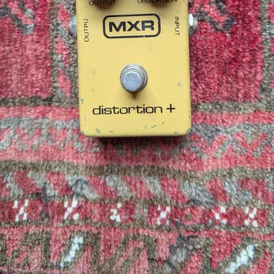 MXR Distortion + Plus Overdrive Vintage 1981 Block Logo Guitar