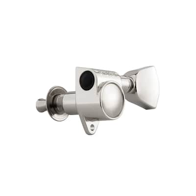Gibson Modern Nickel Machine Head Tuner Set w/Metal Buttons image 4