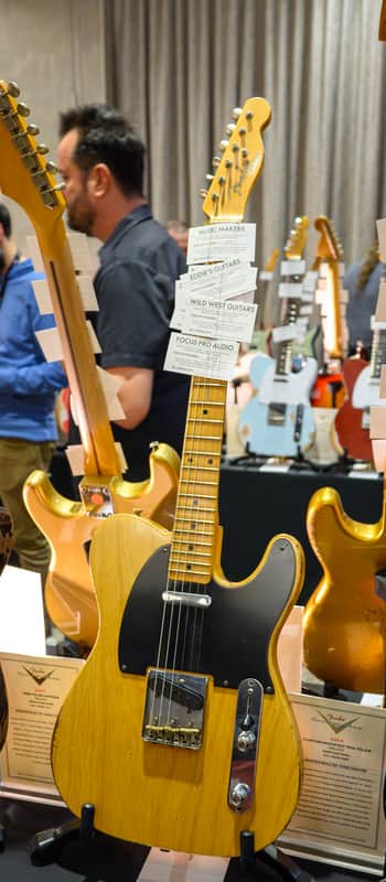 (Pre-Order) Fender Master Built By Todd Krause - Custom Modified ''50s Tele Relic, Aged Natural - 2026 Summer Dealer Event #204 image 1