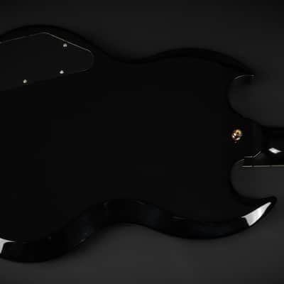 2017 Gibson Custom Shop SG Custom - Ebony | USA Long Neck Tenon 490R 498T Humbucker 3.17kg | CoA OHSC image 11