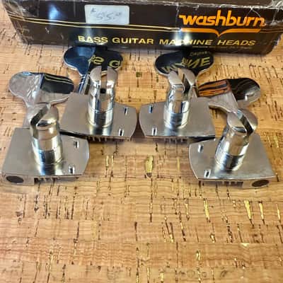Washburn Vintage 2x2 Bass Tuners MIJ 1970s image 3