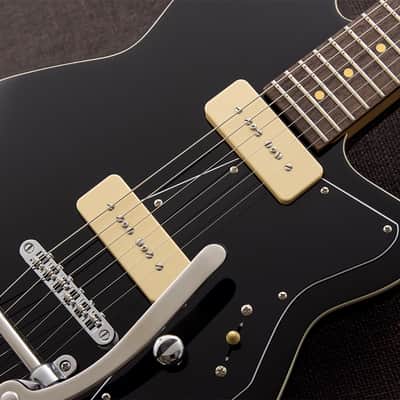 Reverend Jetstream 290 w/ Bigsby Midnight Black Electric Guitar NEW image 3