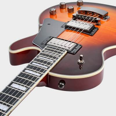 Hagstrom Swede - Limited Edition 2023 - Tiger Burst (Case incl.) image 3