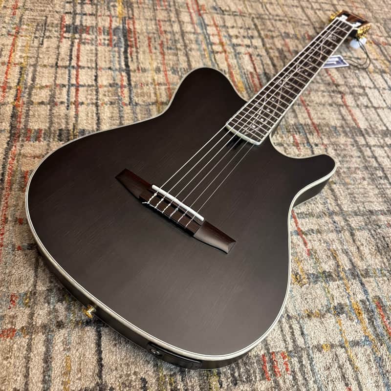 Ibanez TOD10N Tim Henson Signature 2022 - Present - Transparent Black Flat image 1