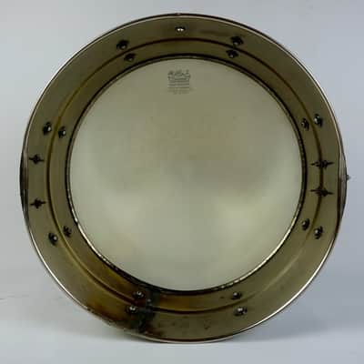 Gretsch 6.5x14"Broadkaster Nickel-Brass NOB Snare Drum 8Lug Vintage 1949-50 RARE image 12