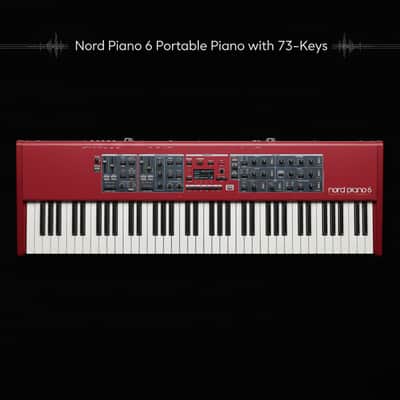 Nord Piano 6 73-Key Digital Piano Bundle with Stand and Bench image 2