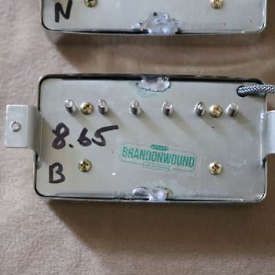 Brandonwound Pickups 1959 '59 Clones 2017 Nickle PAF Humbuker Set PAFs image 4