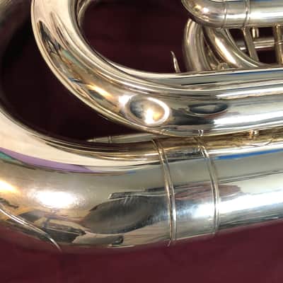 Yamaha YEB 381 Silver Professional Eb Tuba! Gorgeous! Plays Fantastic!😎🔥 image 5