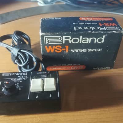 Roland WS-1 Writing Switch for CompuRhythm CR-78 1970s