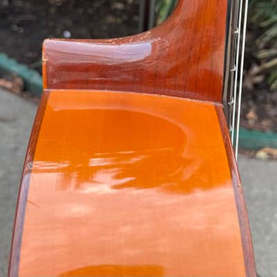 Early Augustino Flamenco Guitar with Pegs w/HSC image 7