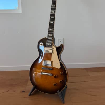 1986 Gibson Les Paul Standard – Dark Sunburst – Tim Shaw – Chainsaw Case image 3