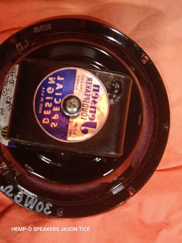 JENSEN  P8RJ  8" SPEAKER HEMP FIBER CONE HEMPOPOTAMUS G5 CONE FAT THICK MEATY TONALITY1961 image 1