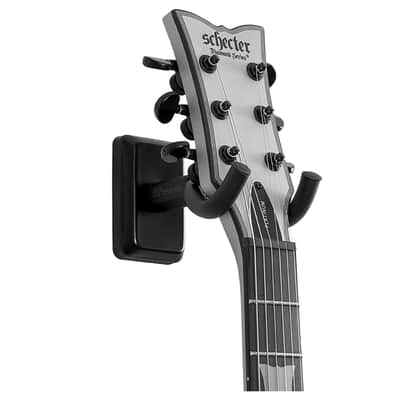 Black Wall Mount Guitar Hanger Gator Frameworks imagen 3