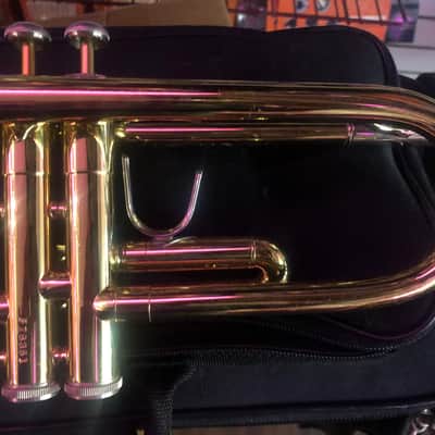 Bach TR300H2 Student Series Bb Trumpet brass image 3