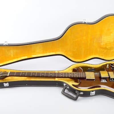 Vintage Ariel Greco Emperador SG Electric Bass Guitar Made in Japan #26382 image 4