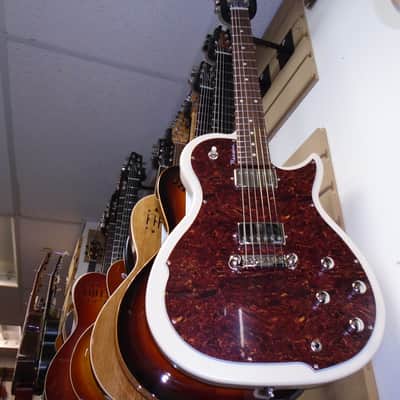 Godin Radiator Trans Cream SF Guitar w/bag-store demo image 7