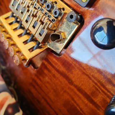 *RARE* 1989 Aria Pro II Diamond Series JX-550 Japan MIJ - Concorde Headstock Lawsuit Era - Excellent Condition image 8
