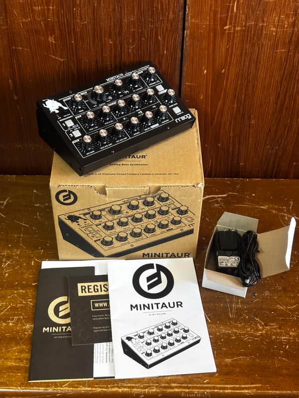 Moog Minitaur Analog Bass Synthesizer w/ box image 1