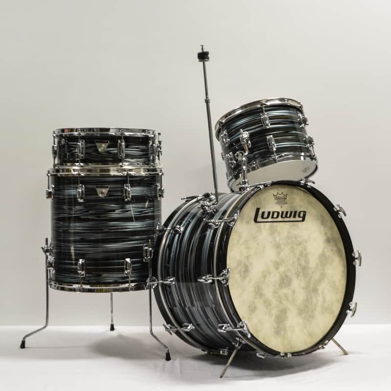 Ludwig S-320 Standard Series Drum Set with 22" Bass Drum 1969 - 1974 image 1