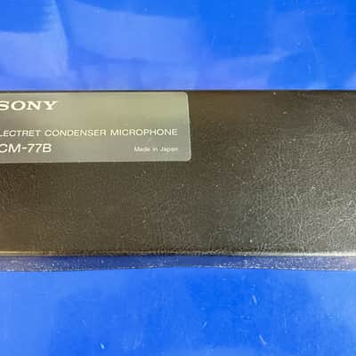 Sony ECM-77B Mini Omnidirectional Lavalier Microphone 2010s - Black image 2