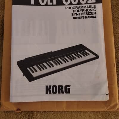 Korg Poly-800II 1980's image 1